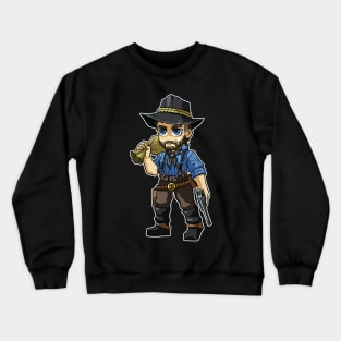 Chibi Arthur RDR2 Crewneck Sweatshirt